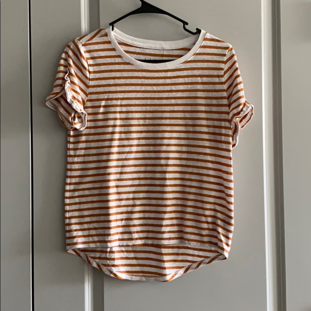 A New Day Ruffle Sleeve Top